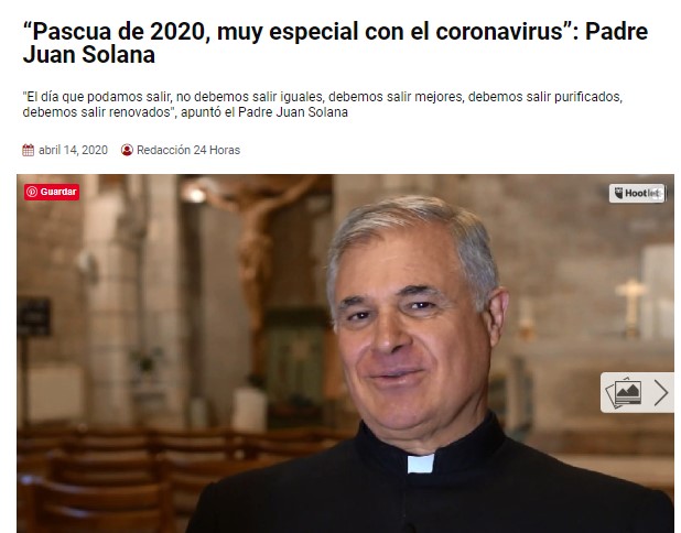 Entrevista Juan Solana LC | Pascua | Coronavirus