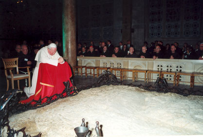 Juan Pablo II Orando | Terra Sancta México