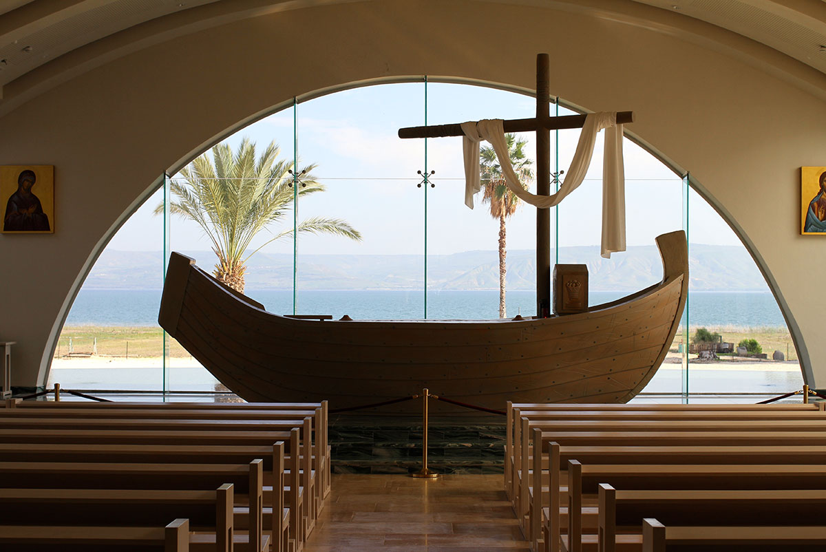 Altar de Barca en Magdala | Tierra Santa