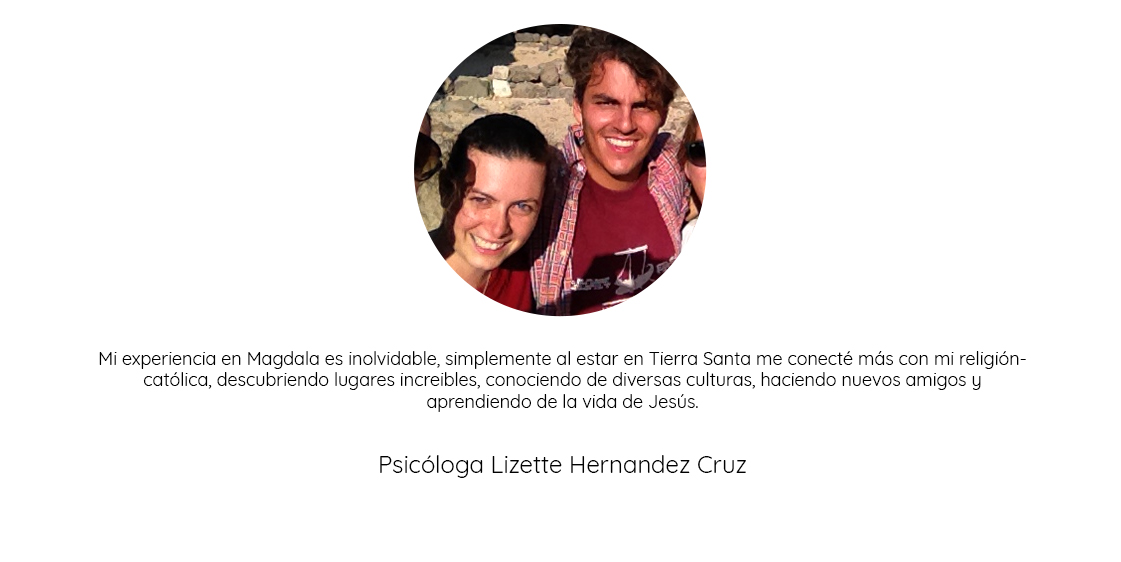Lizette | Tierra Santa | Magdala